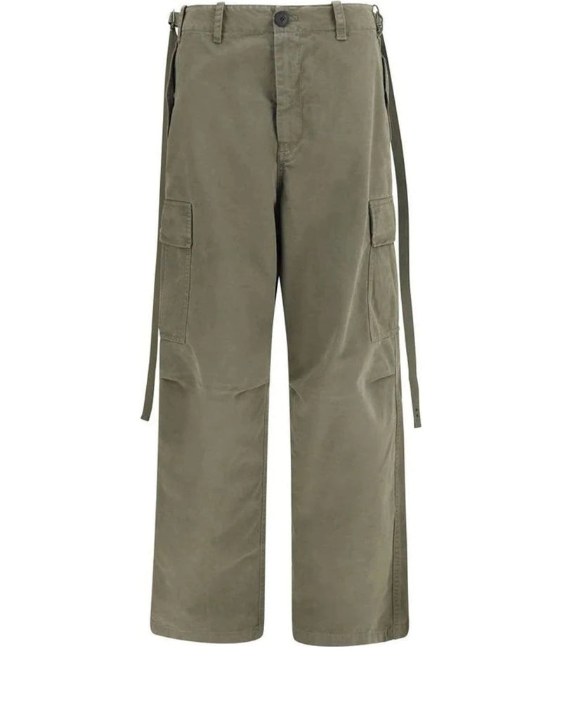 Fendi Cargo Pant in green, Cotton