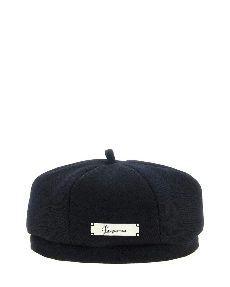 Jacquemus Beret in blue, Virgin Wool