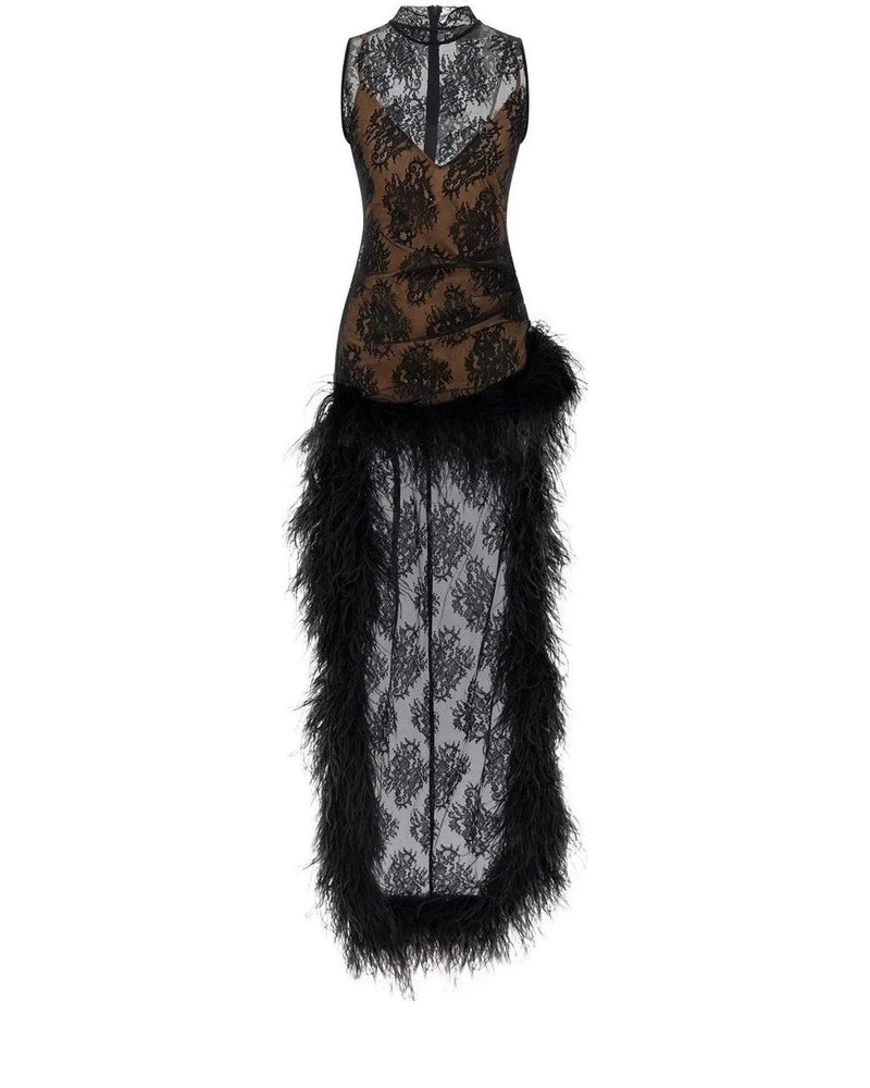 Giuseppe Di Morabito Dresse in black, Polyester