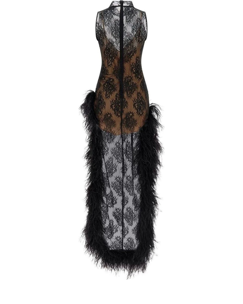 Giuseppe Di Morabito Dresse in black, Polyester — view 2
