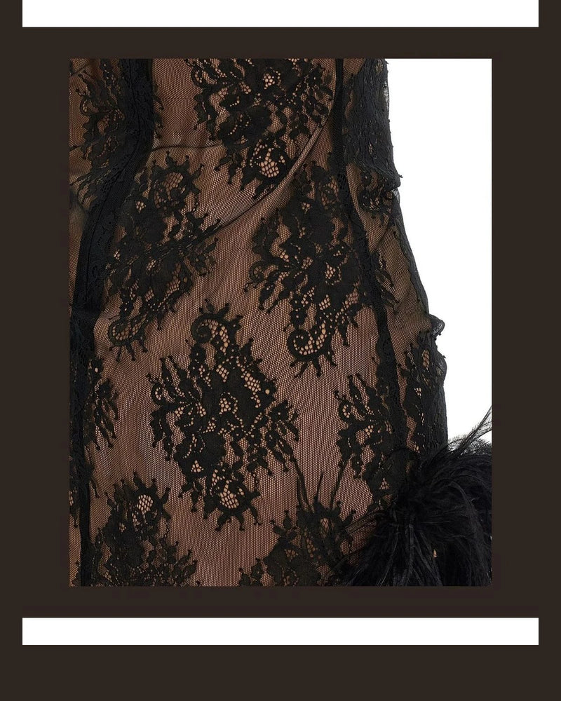 Giuseppe Di Morabito Dresse in black, Polyester — view 4