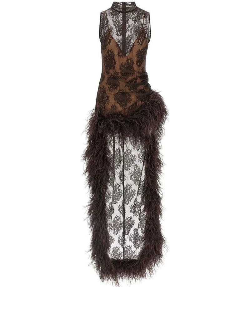 Giuseppe Di Morabito Dresse in black, Polyester