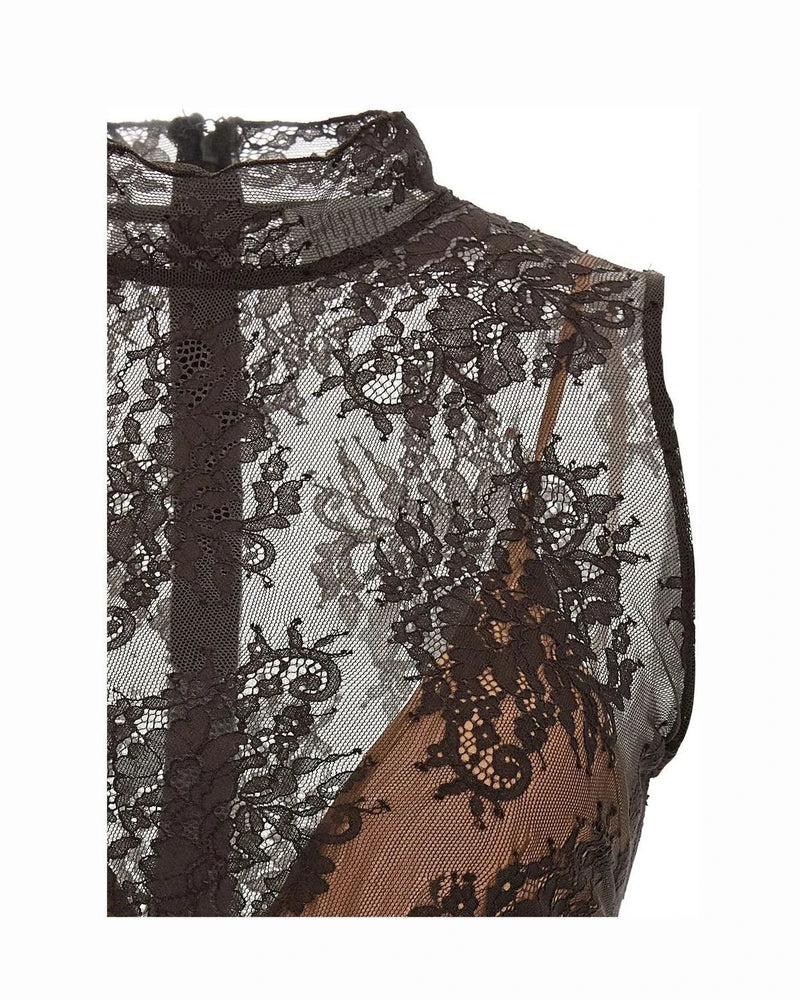 Giuseppe Di Morabito Dresse in black, Polyester — view 3