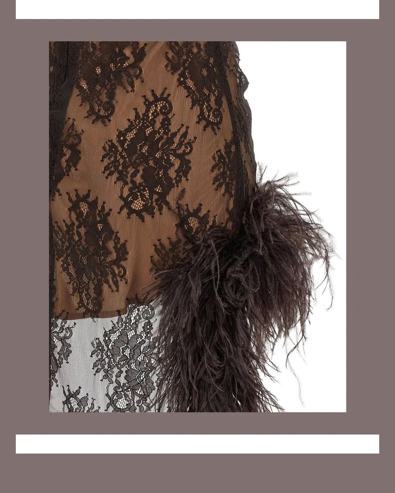 Giuseppe Di Morabito Dresse in black, Polyester — view 4