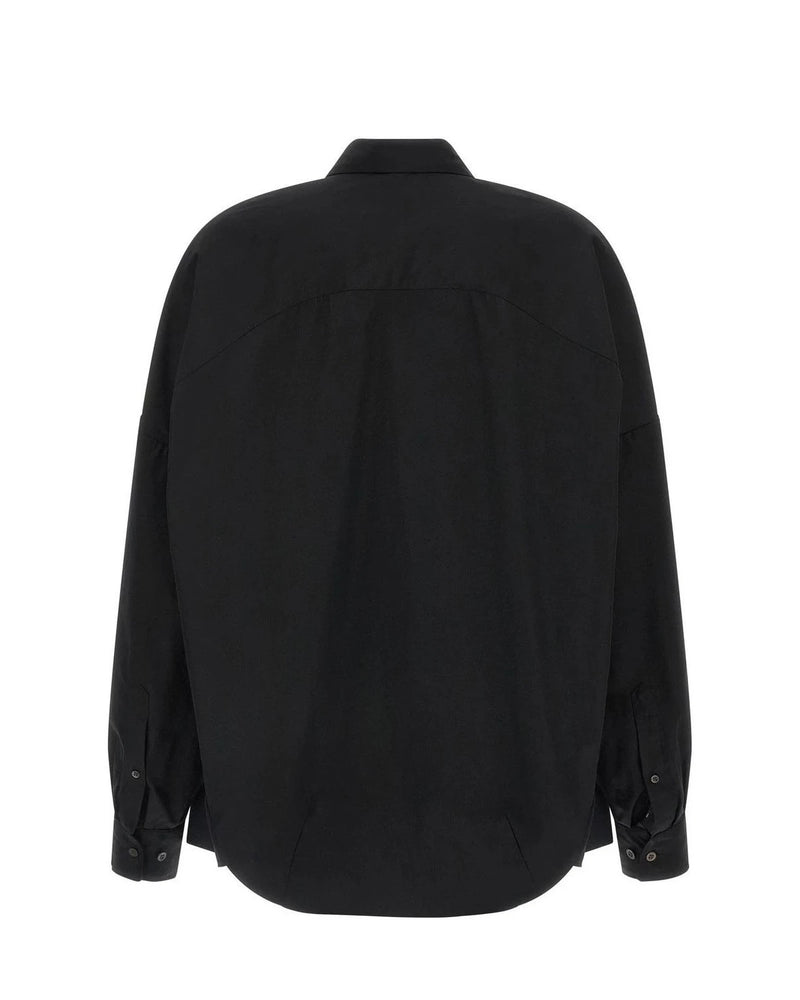 Dries Van Noten Dress Shirt in black, Cotton — view 2