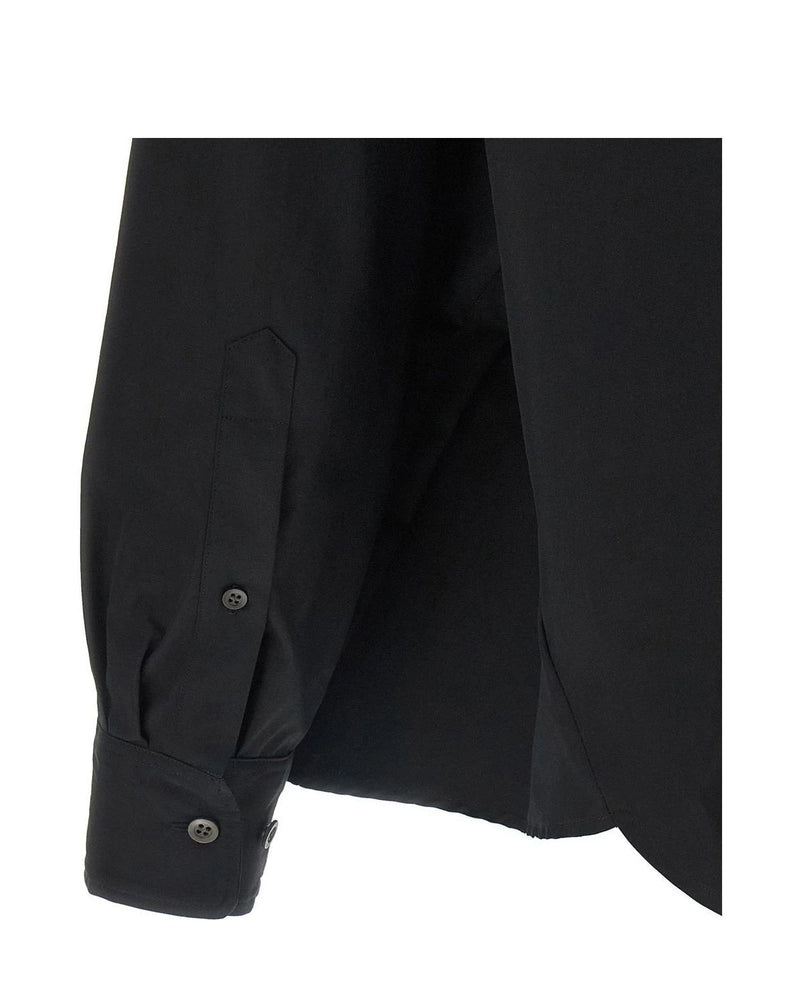 Dries Van Noten Dress Shirt in black, Cotton — view 4
