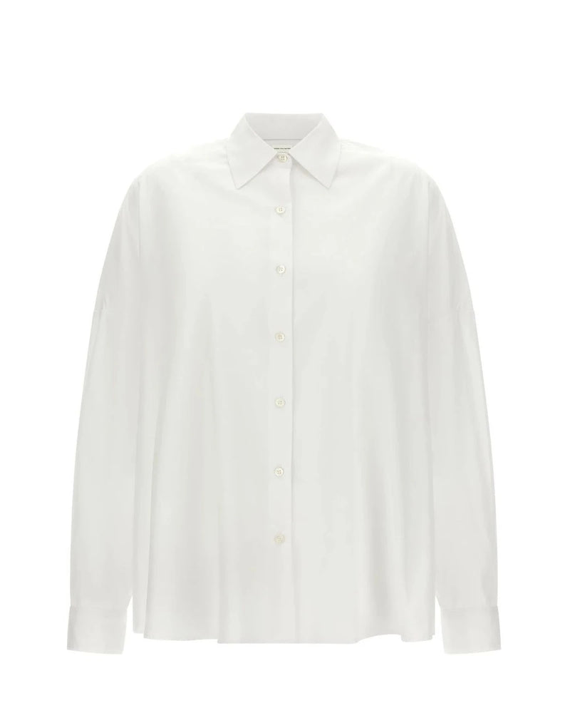 Dries Van Noten Dress Shirt in white, Cotton