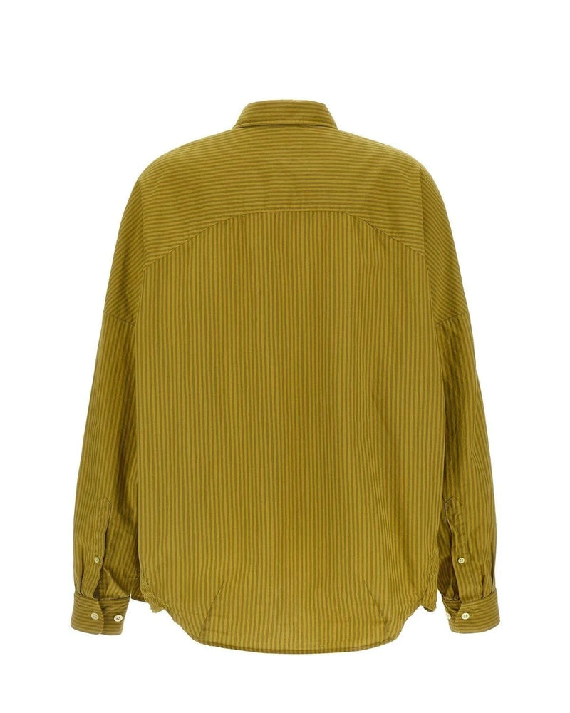 Dries Van Noten Dress Shirt in yellow, Cotton — view 2