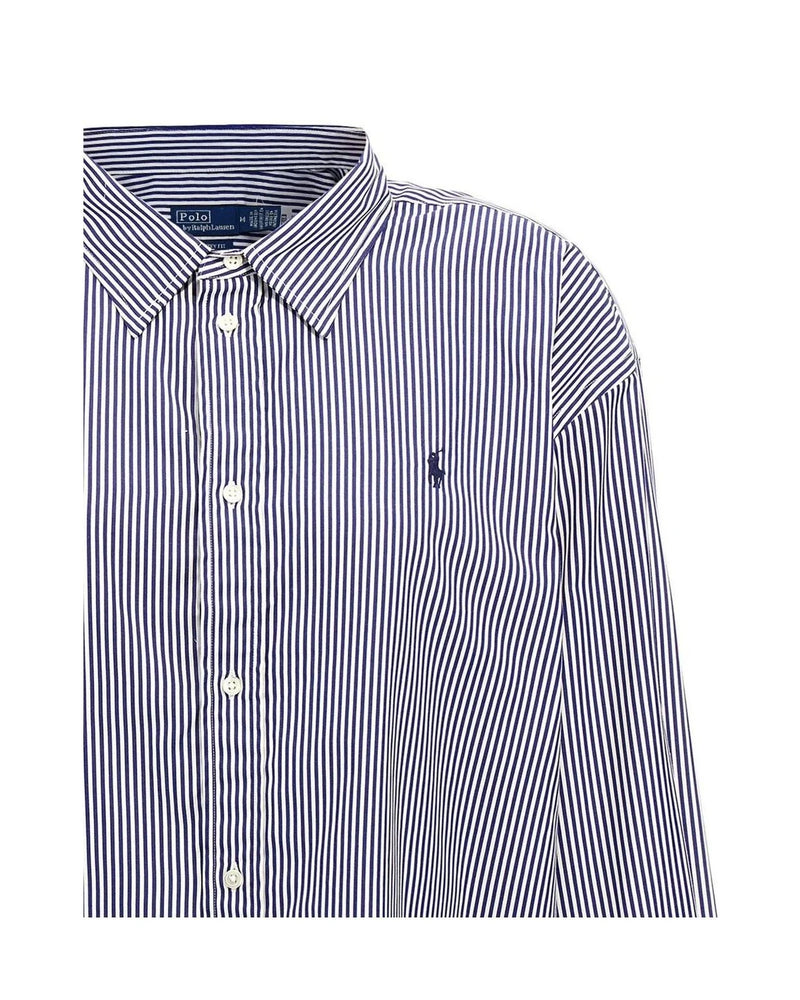 Polo Ralph Lauren Dress Shirt in blue, Cotton — view 3