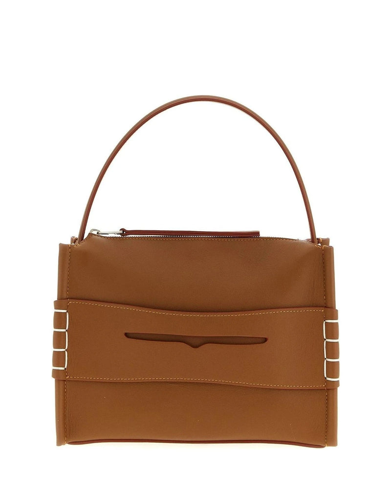 J.W.Anderson Shoulder Bag in brown, Calfskin Leather