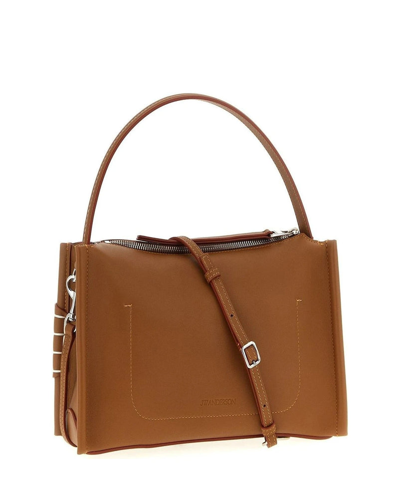 J.W.Anderson Shoulder Bag in brown, Calfskin Leather — view 2