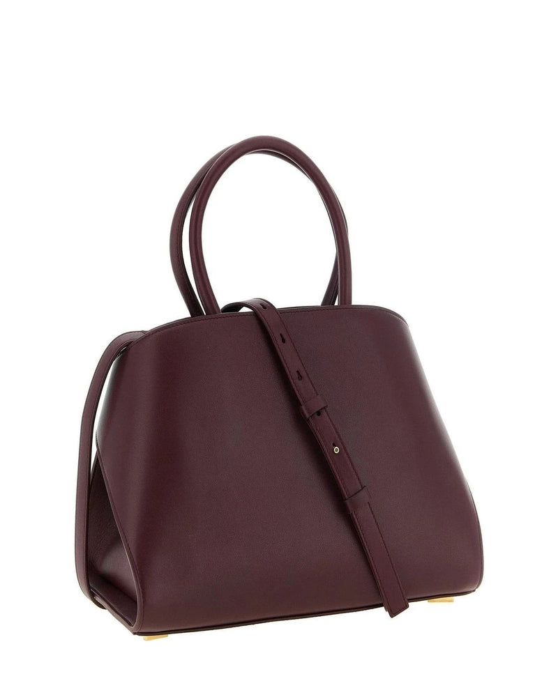 Ferragamo Satchel Bag in red, Calfskin Leather — view 2