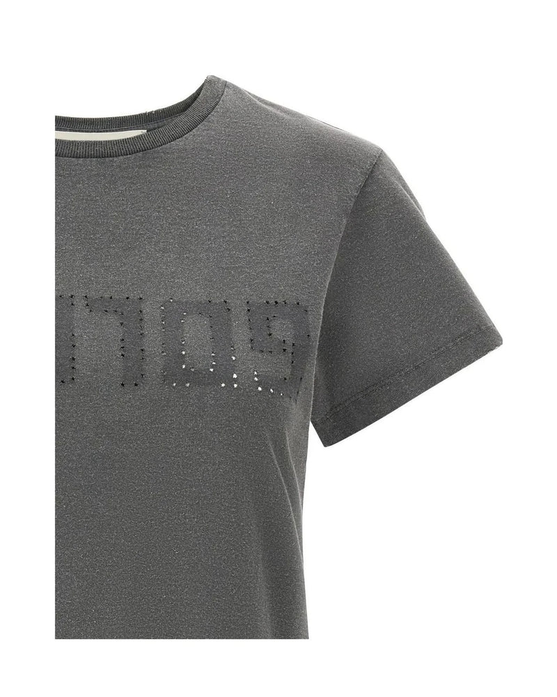 Golden Goose T-Shirt in gray, Cotton — view 3