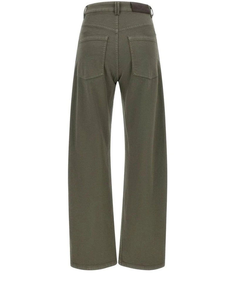 Brunello Cucinelli Jean in green, Cotton — view 2