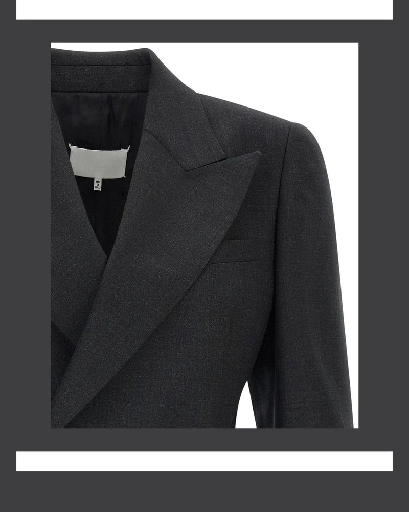 Maison Margiela Blazer in gray, Wool — view 3