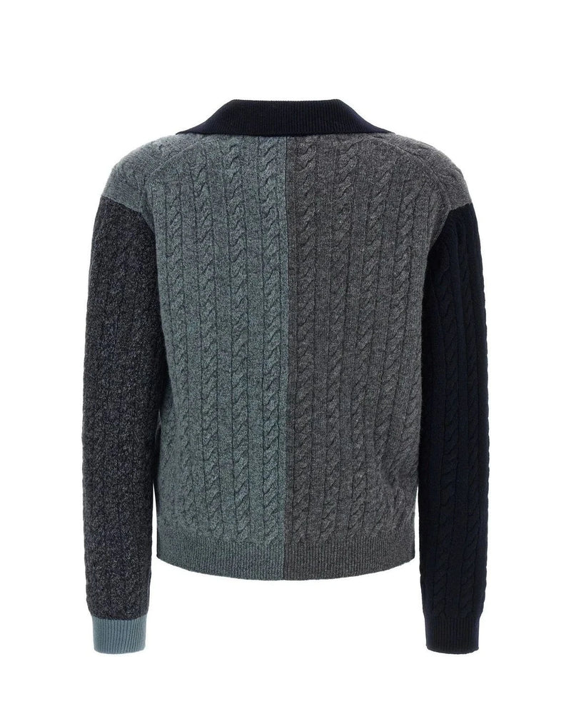 Ferragamo Sweater in multicolor, Virgin Wool — view 2