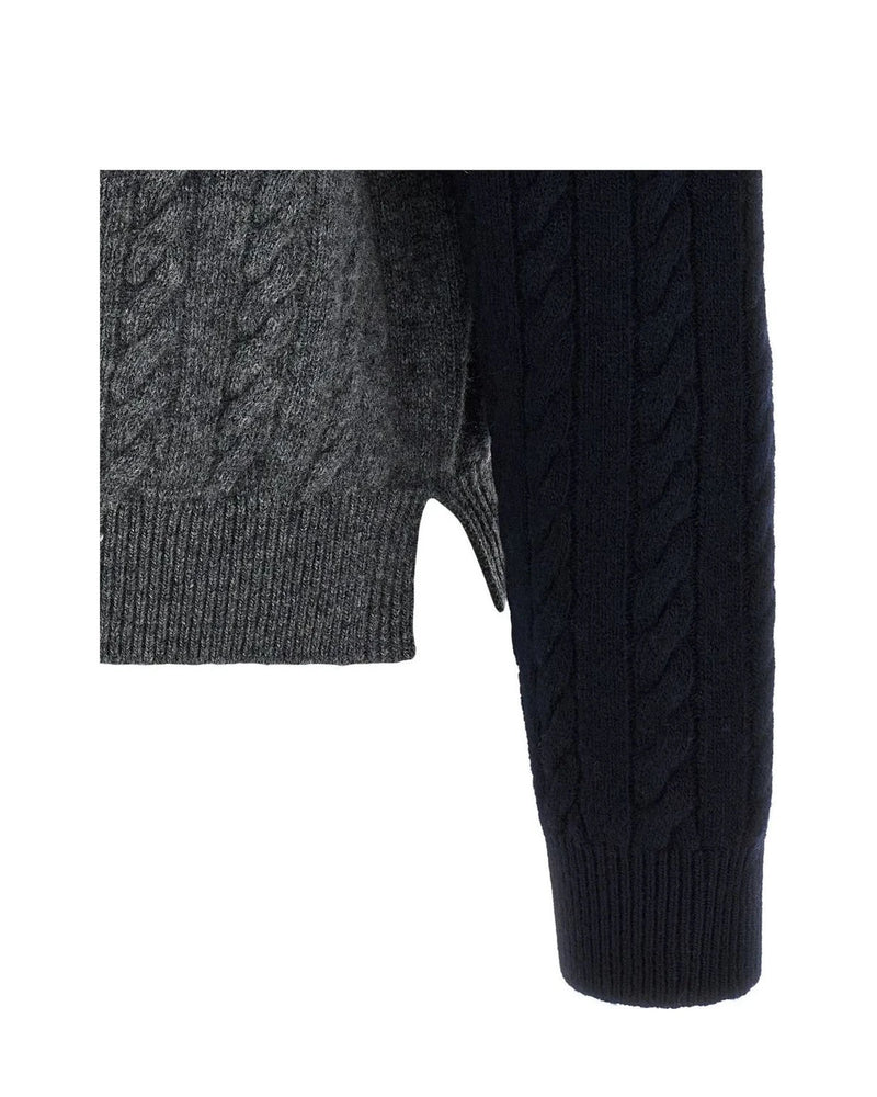 Ferragamo Sweater in multicolor, Virgin Wool — view 4