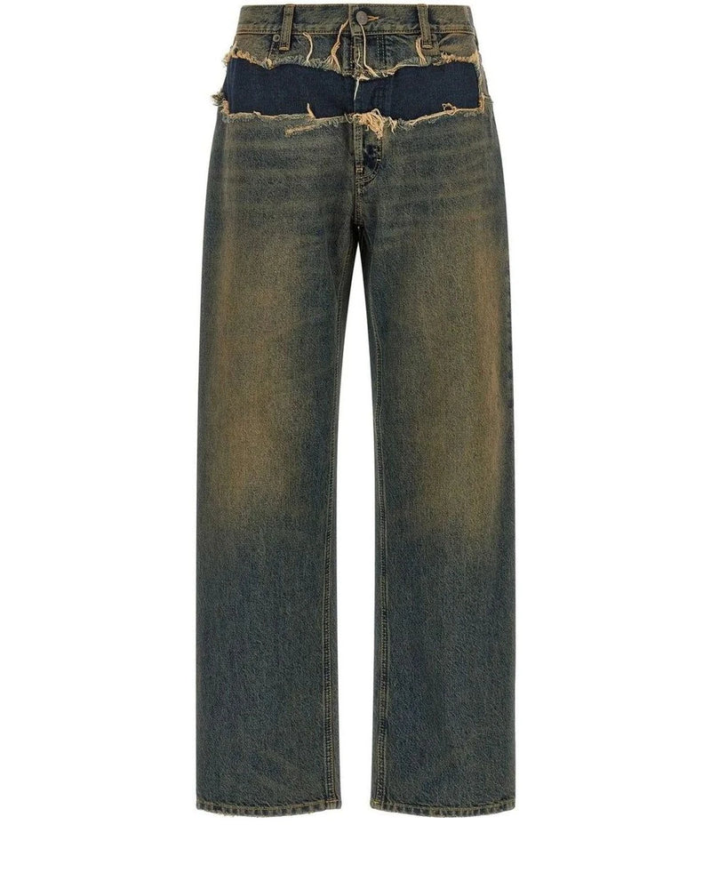 Maison Margiela Jean in blue, Cotton