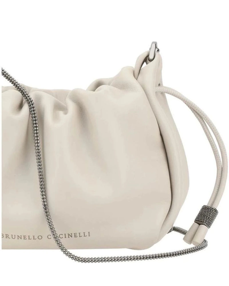 Brunello Cucinelli Bucket Bag in beige — view 4