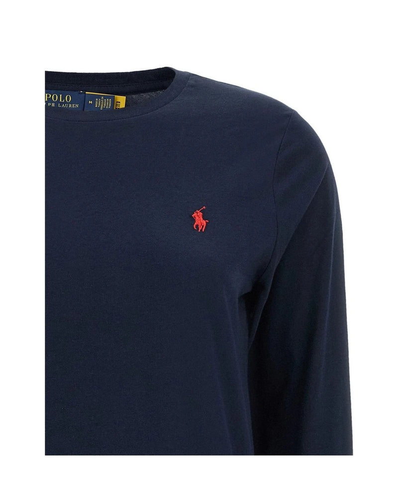 Polo Ralph Lauren T-Shirt in blue, Cotton — view 3