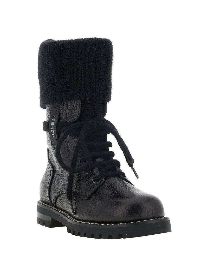 Fendi Boots in black, Calfskin Leather — view 2
