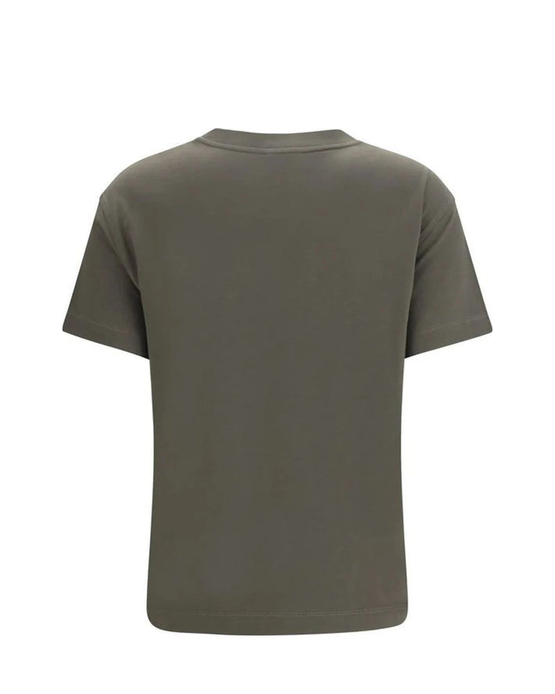 Brunello Cucinelli T-Shirt in green, Cotton — view 2