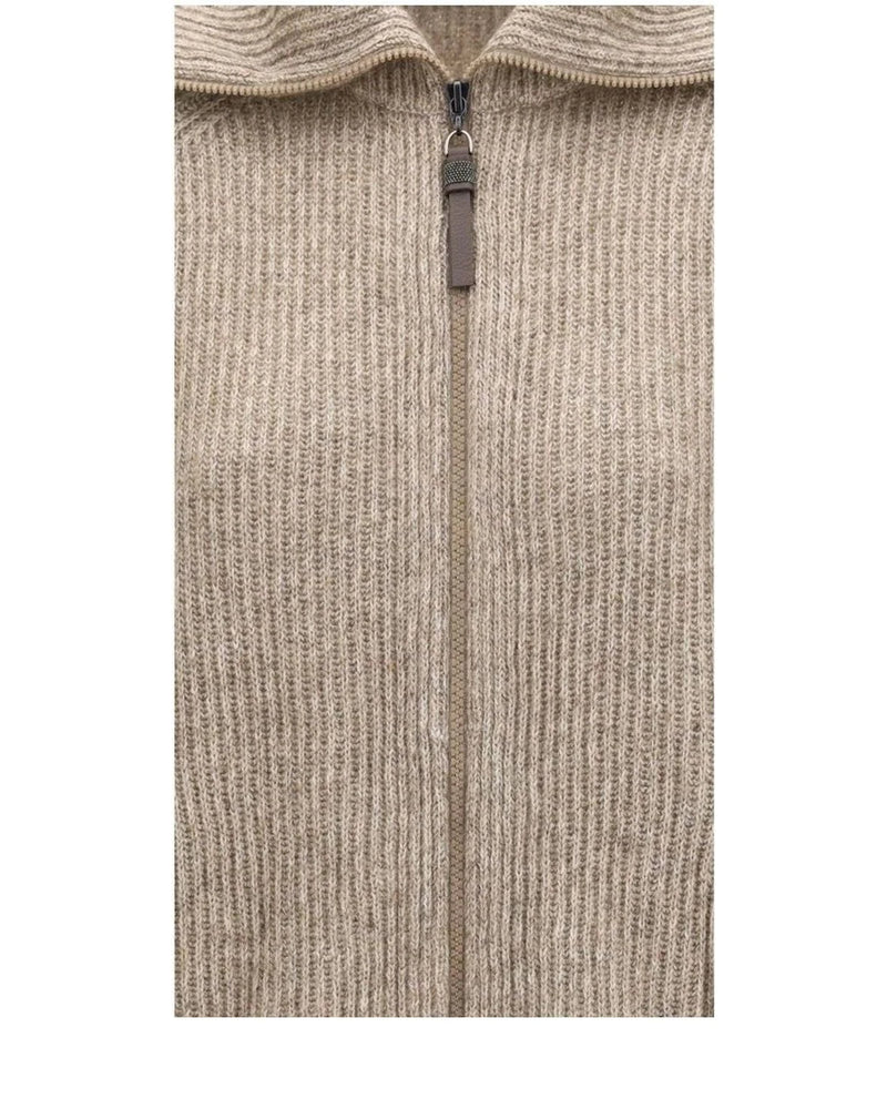 Brunello Cucinelli Sweater in beige, Kashmir — view 3