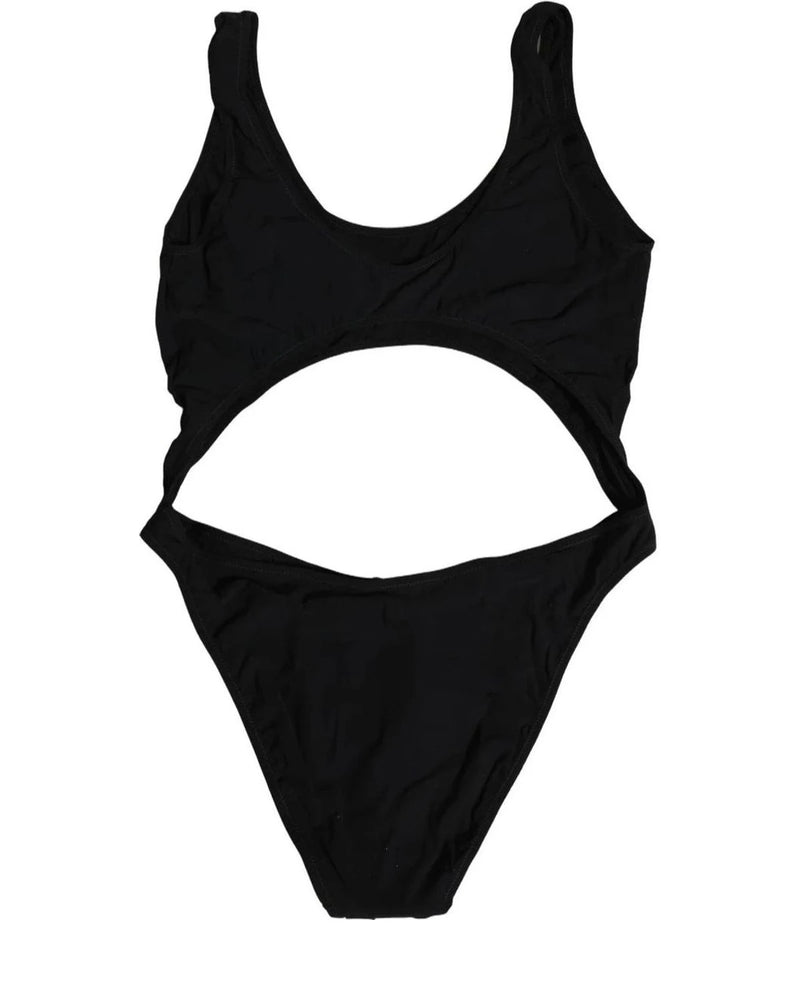 Dolce & Gabbana One-Piece Swimsuit in black, Nylon — view 2