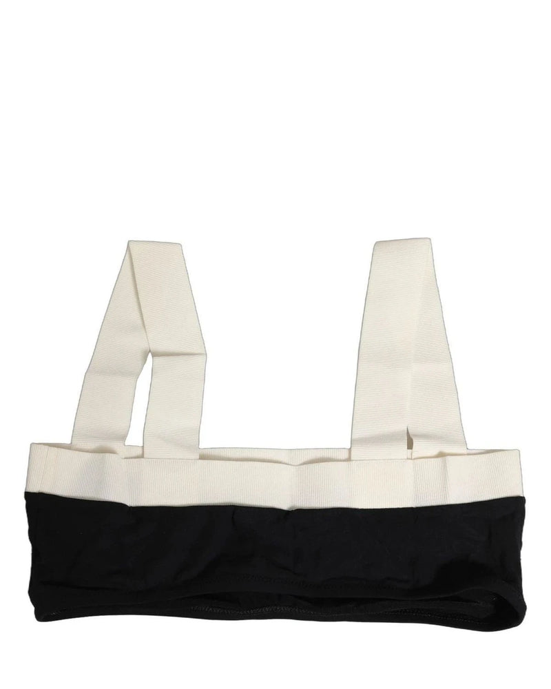 Dolce & Gabbana Swimwear Top in black, Cotton — view 2
