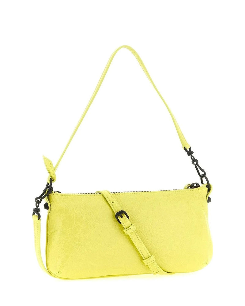 Balenciaga Shoulder Bag in yellow, Lamb Leather — view 2