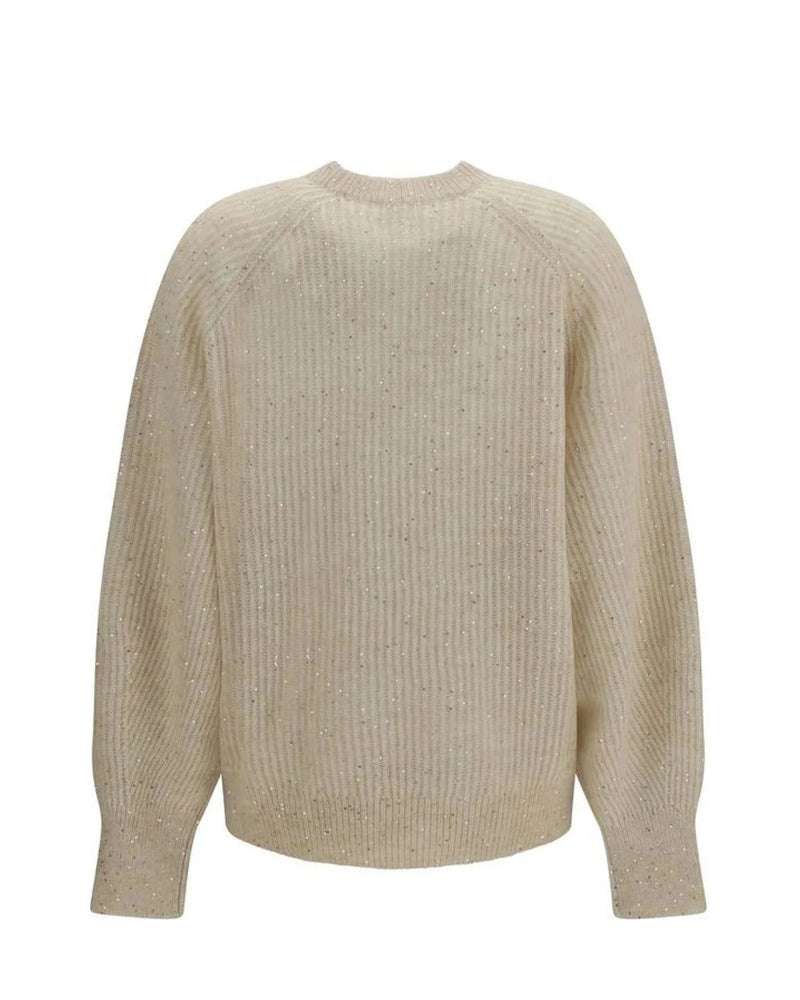 Brunello Cucinelli Sweater in beige, Mohair — view 2
