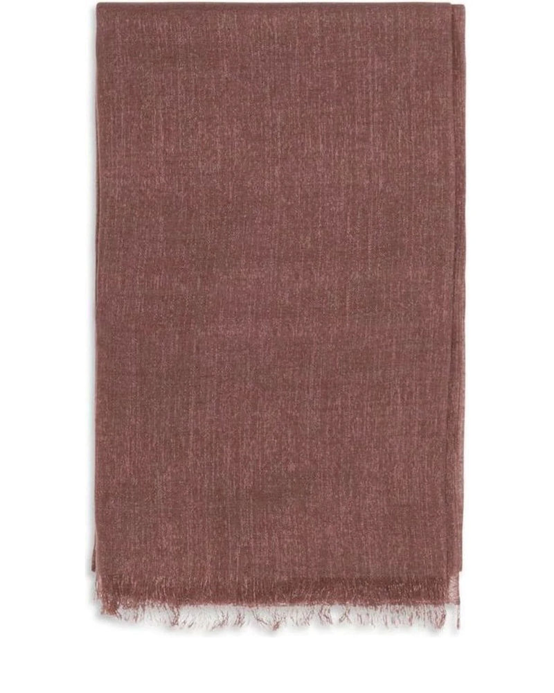 Brunello Cucinelli Scarves & Shawl in red, Kashmir