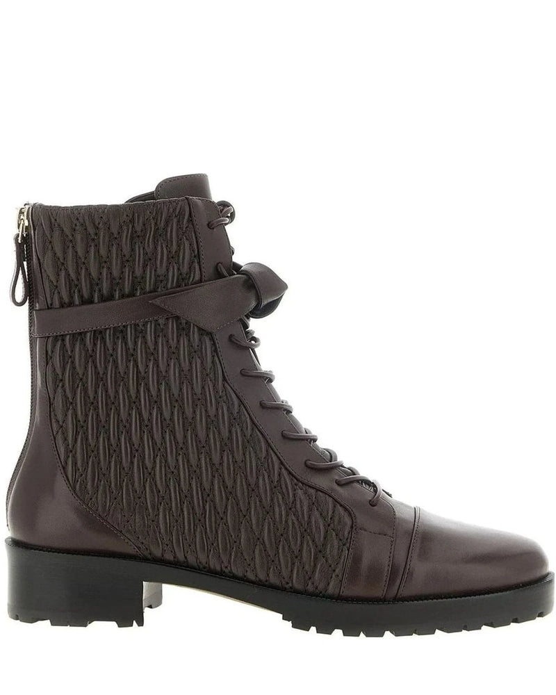 Alexandre Birman Boots in purple, Calfskin Leather