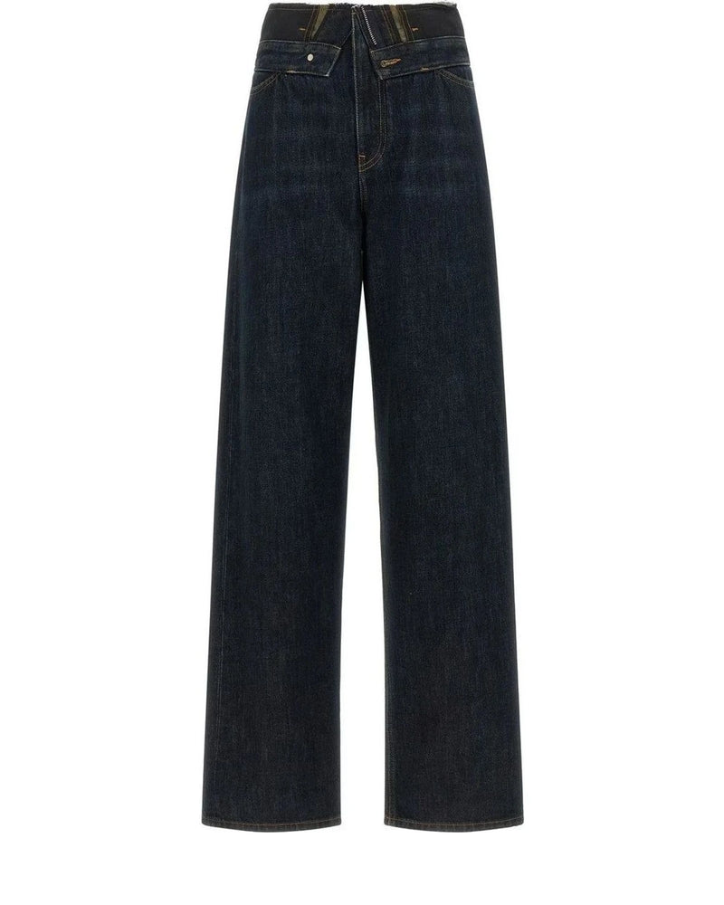 MM6 Maison Margiela Jean in blue, Cotton