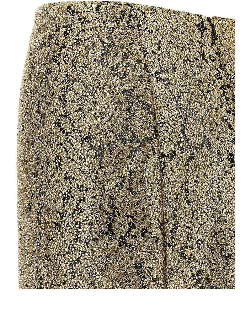Ermanno Scervino Gold Skirt