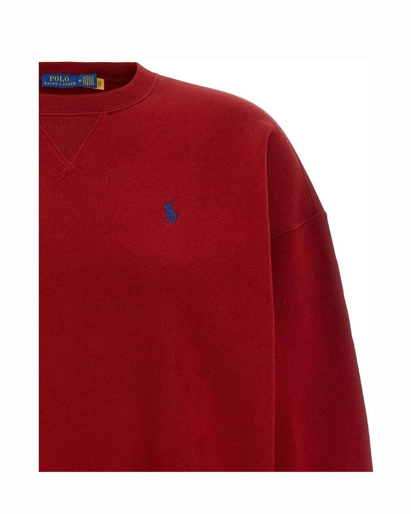 Polo Ralph Lauren Sweatshirt in red — view 3