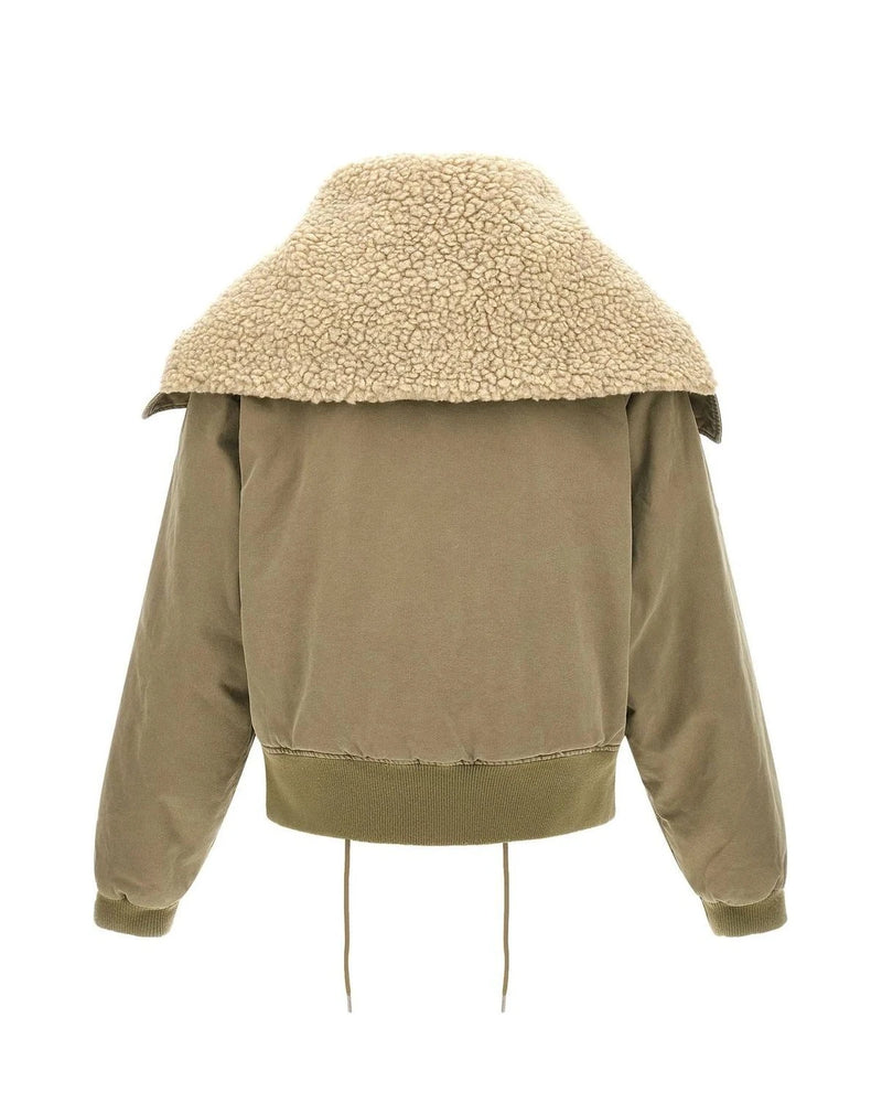Entire Studios Bomber Jacket in beige, Cotton — view 2