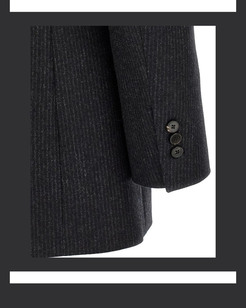 Alberto Biani Blazer in gray, Wool — view 4