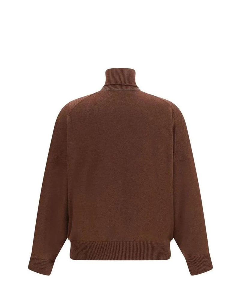 Brunello Cucinelli Sweater in brown, Kashmir — view 2