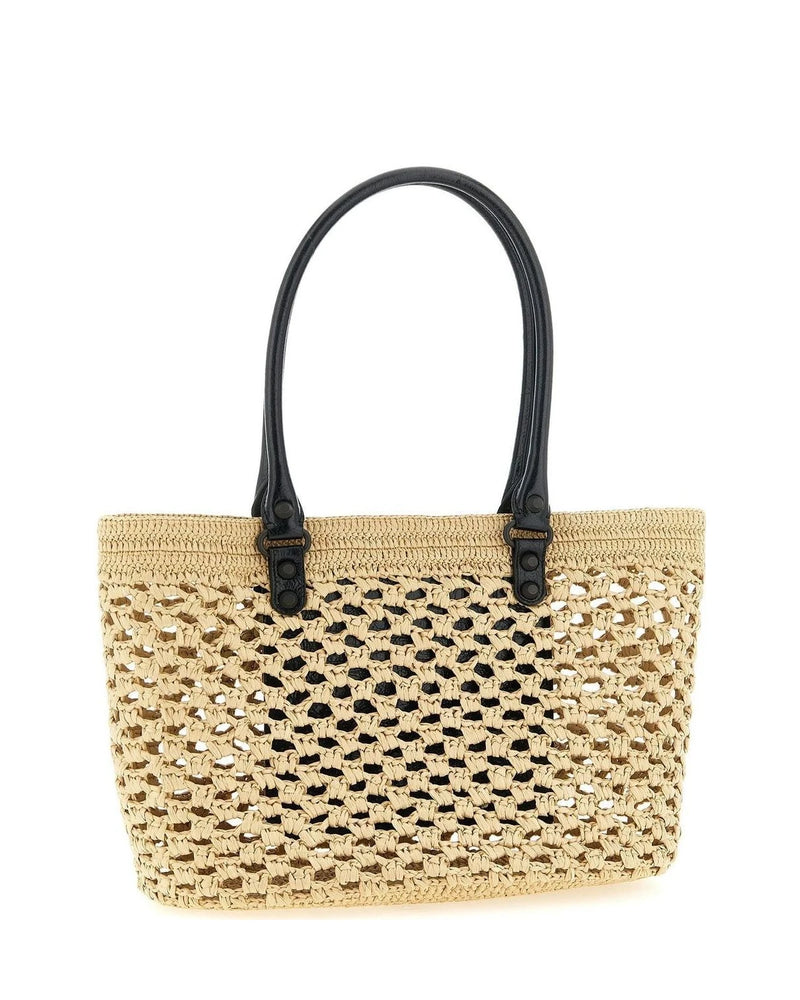 Balenciaga Tote Bag in beige, Viscose — view 2
