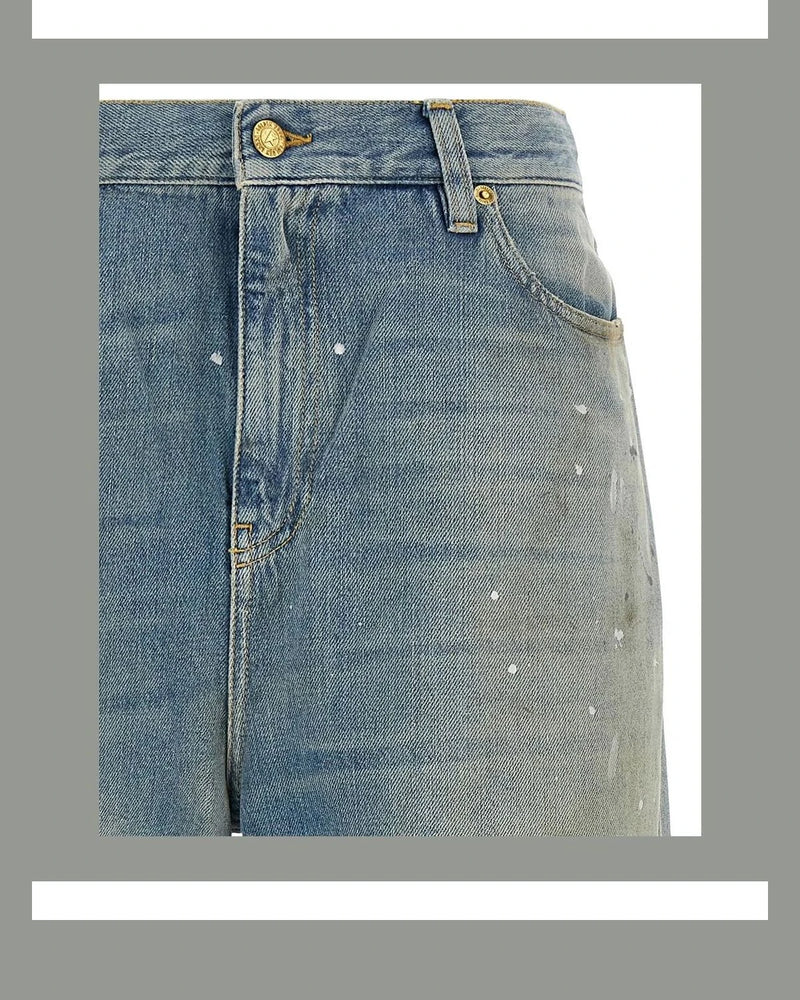 Golden Goose Jean in blue, Cotton — view 3