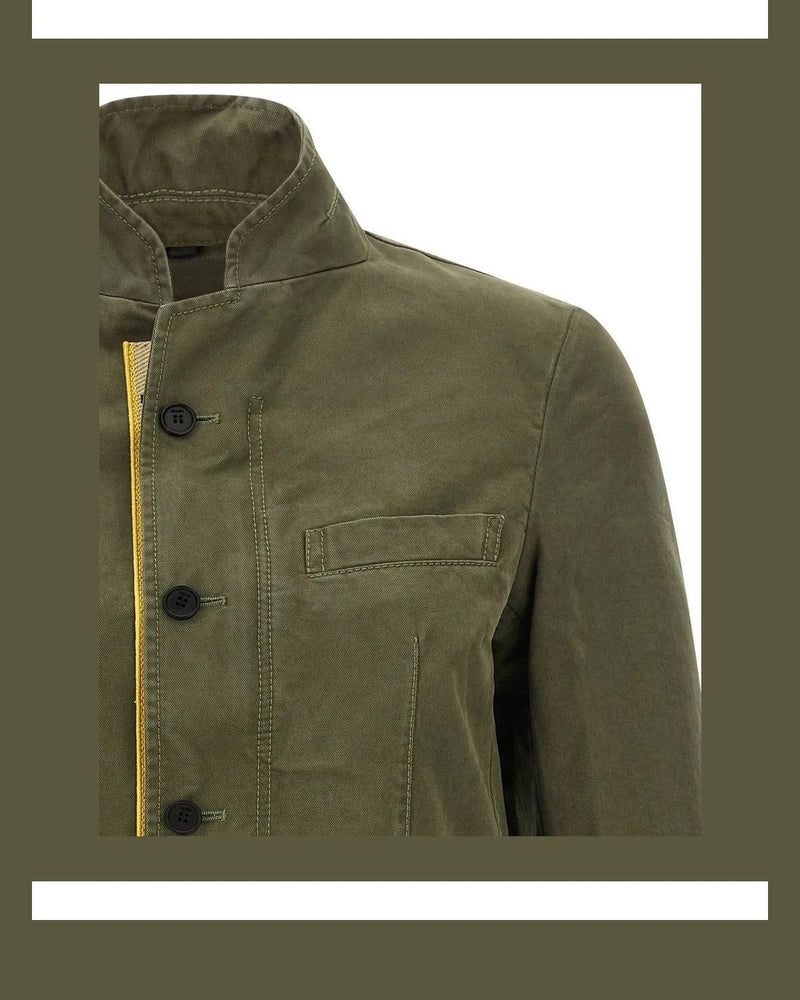 Fendi Sport Jacket in green, Cotton — view 3