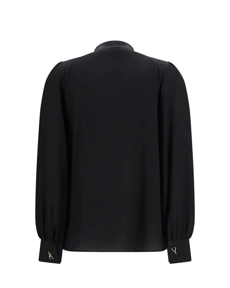 Alexander McQueen Blouse in black, Silk — view 2