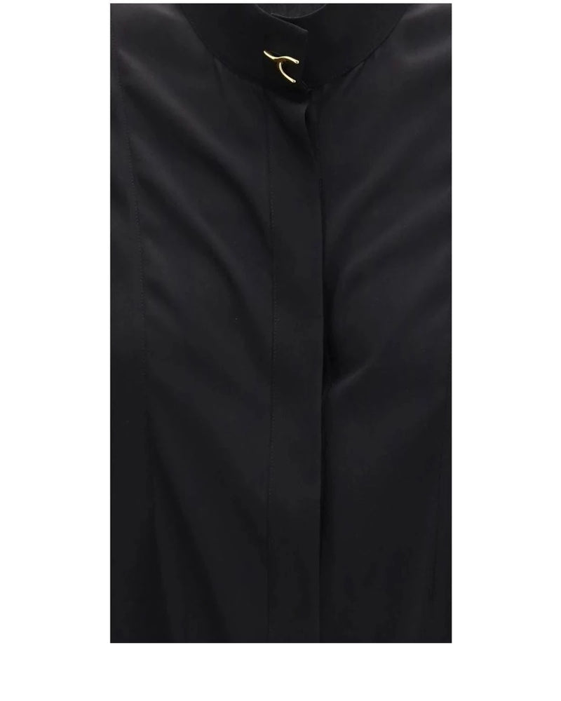 Alexander McQueen Blouse in black, Silk — view 3