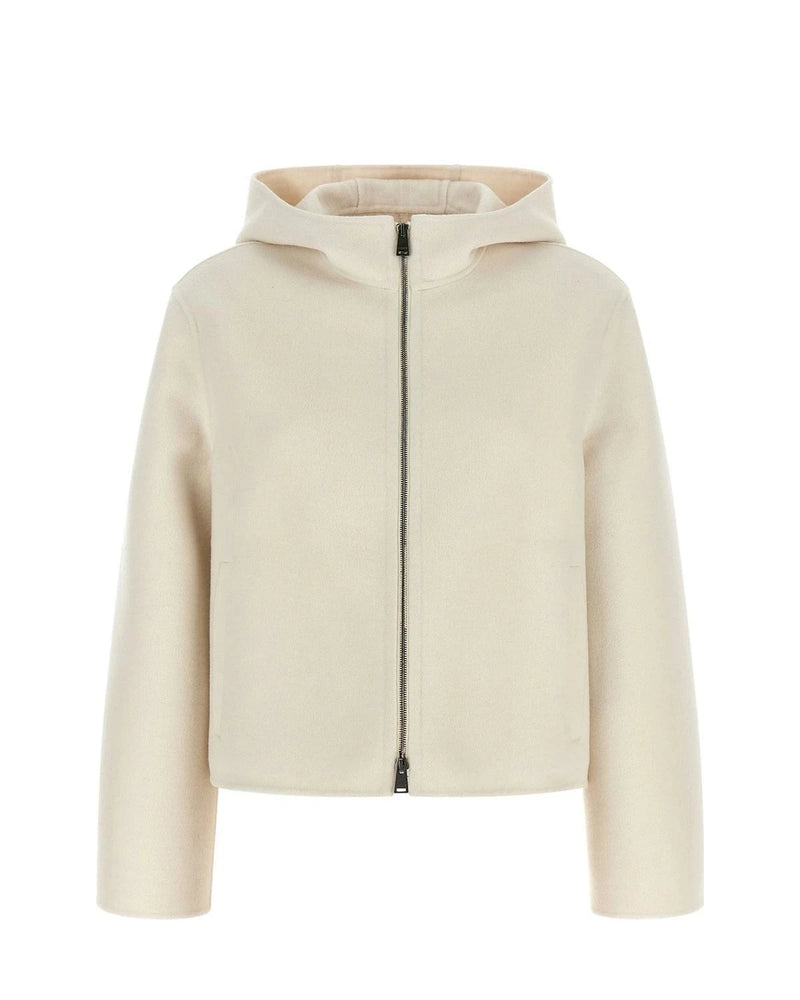 Fendi Bolero Jacket in white, Virgin Wool