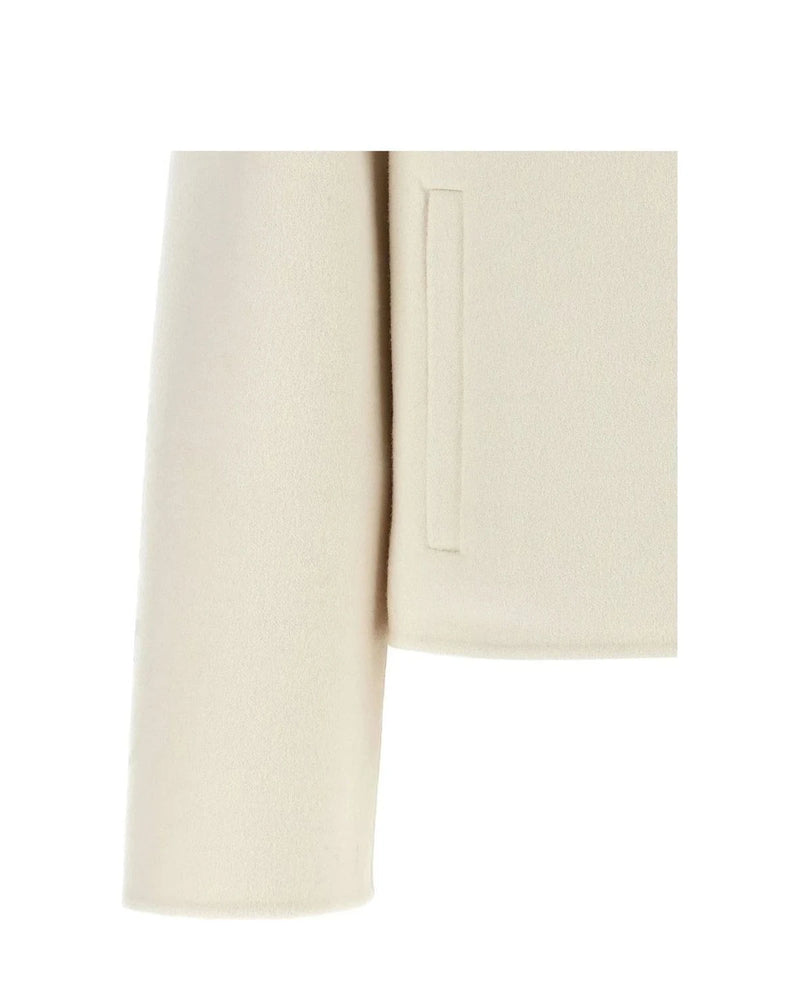 Fendi Bolero Jacket in white, Virgin Wool — view 4