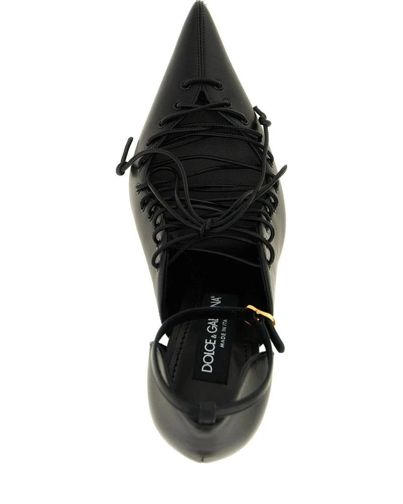 Dolce & Gabbana Pumps in black, Calfskin Leather — view 4