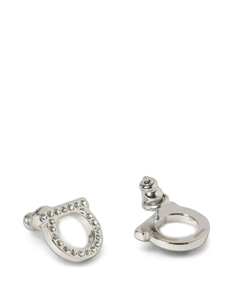 Ferragamo Earring in silver, Brass — view 2