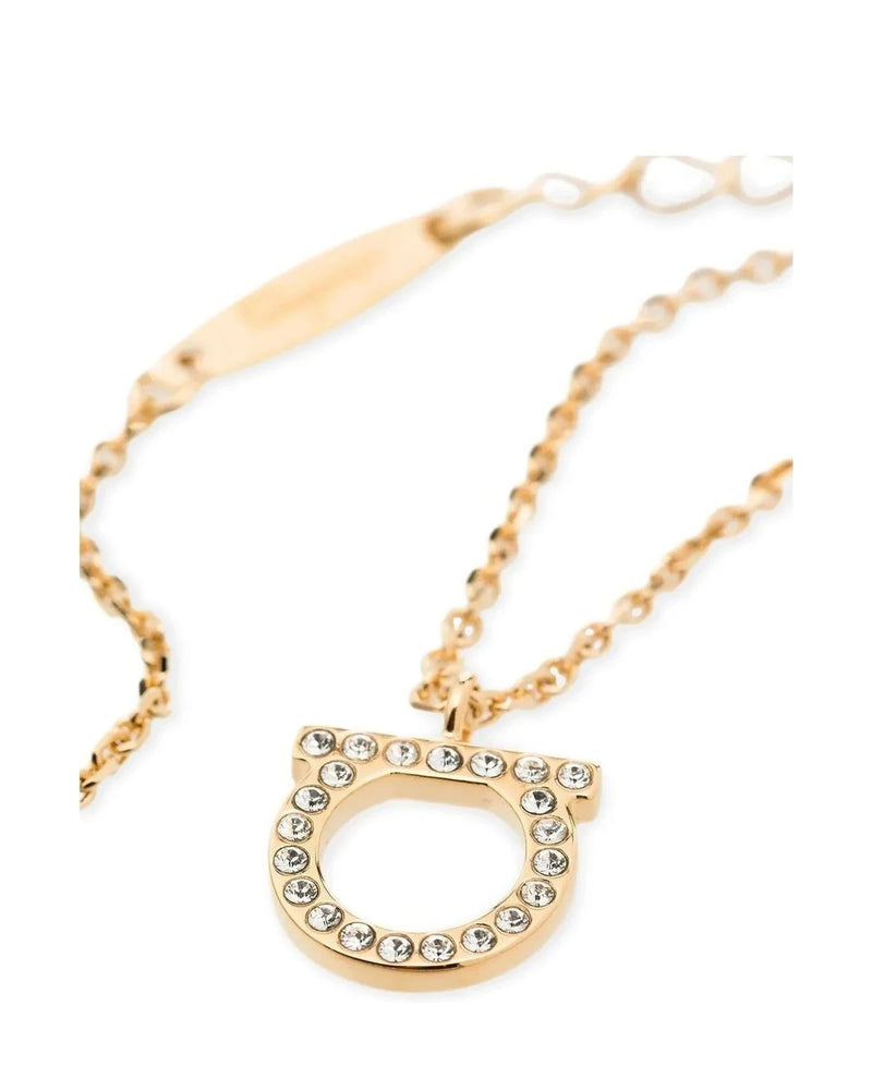 Ferragamo Necklace in gold, Brass — view 2
