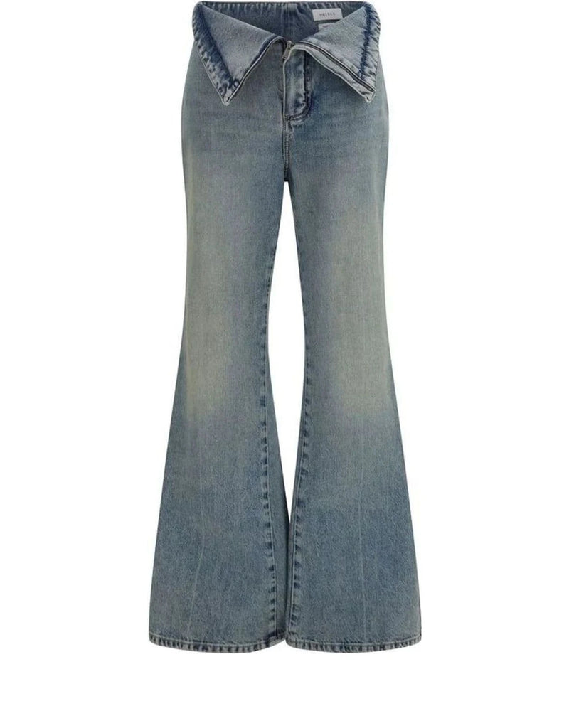 Alexander McQueen Jean in blue, Cotton